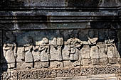 Candi Panataran - Main Temple. Krishnayana reliefs. 